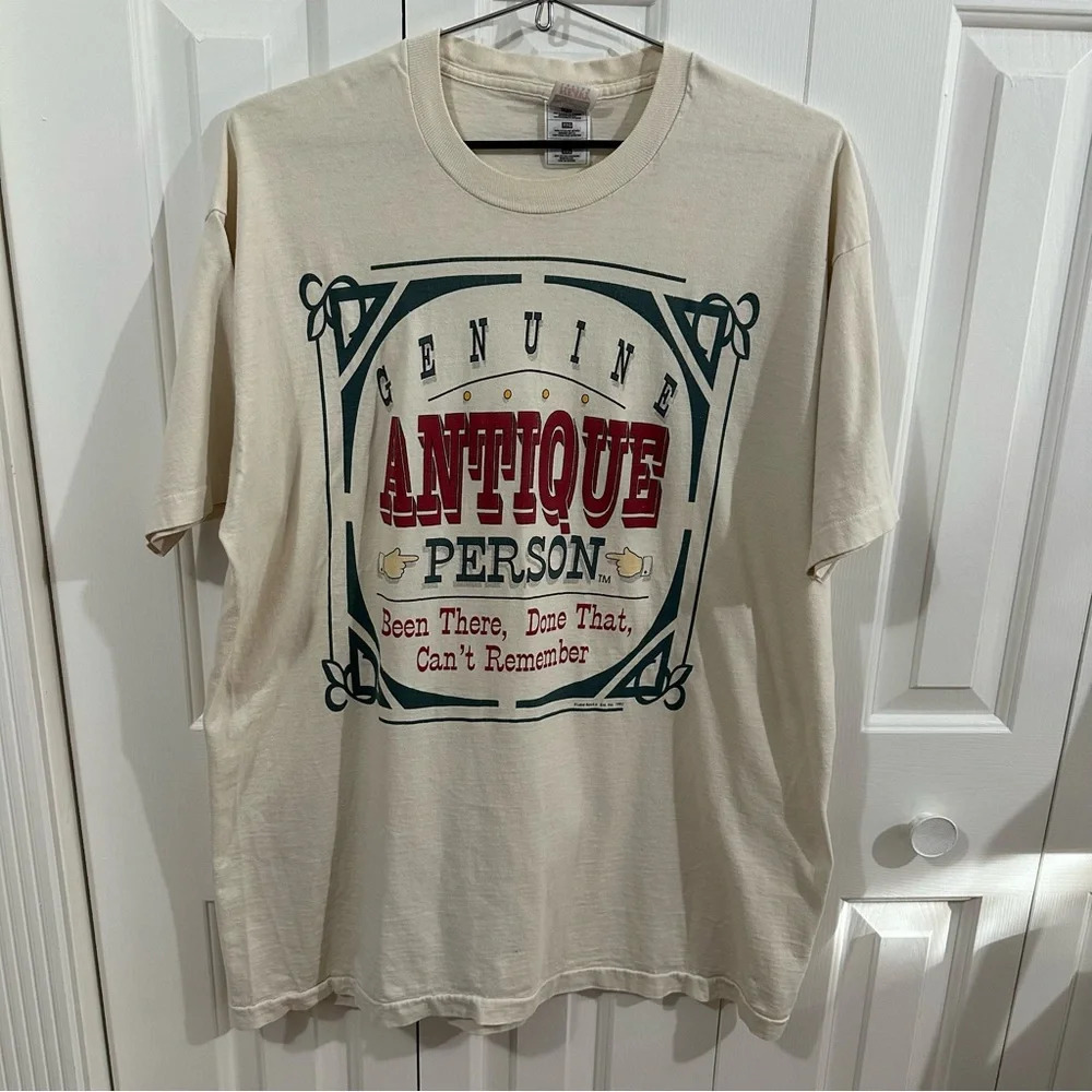 Vintage Genuine Antique Person 1993 Shirt